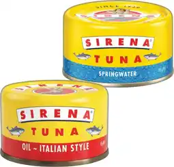 IGA Sirena Tuna Selected Varieties offer