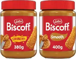 IGA Lotus Biscoff Spread 380‑400g Selected Varieties offer