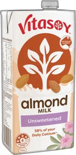 IGA Vitasoy Oat, Almond or Soy Long Life Milk 1 Litre Selected Varieties offer