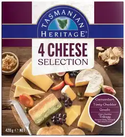 IGA Tasmanian Heritage 4 Cheese Selection offer