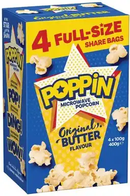 IGA Poppin Microwave Popcorn Selected Varieties offer