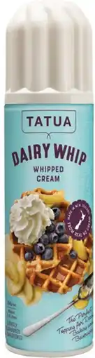 IGA Tatua Dairy Whip Whipped Cream offer