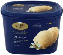 IGA Golden North Simply Indulge Ice Cream Selected Varieties offer