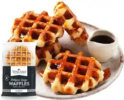 IGA Toscano Waffles Traditional or Choc Chip 4 Pack offer