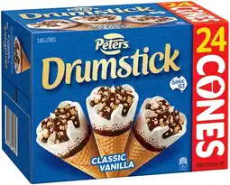 IGA Peters Drumstick or Summer Faves 24 Pack Selected Varieties offer