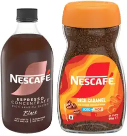 IGA Nescafé Espresso Concentrate 500mL or Flavoured Instant Coffee 95g Selected Varieties offer
