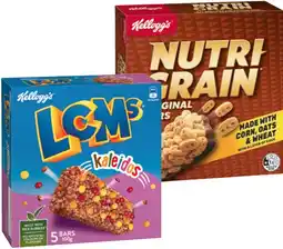 IGA Kellogg’s LCMs or Nutri‑Grain Bars 5 Pack Selected Varieties offer