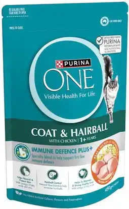 IGA Purina one dry cat food offer