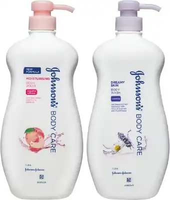 IGA Johnson's body care body wash offer