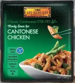 IGA Lee Kum Kee Ready Sauce 100‑145g Selected Varieties offer
