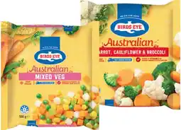 IGA Birds Eye Snap Frozen Vegetables Selected Varieties offer