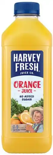 IGA Harvey Fresh Real Juice Selected Varieties offer