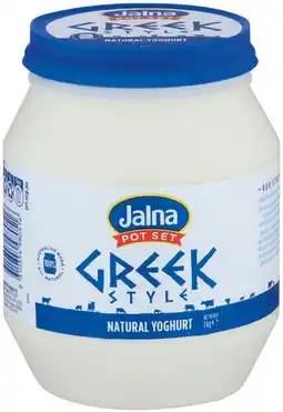 IGA Jalna Pot Set Yoghurt Selected Varieties offer
