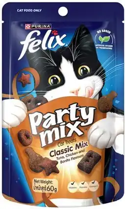 IGA Purina Felix Cat Treats Selected Varieties offer