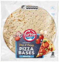 IGA Tip Top Gourmet Pizza Bases Selected Varieties offer