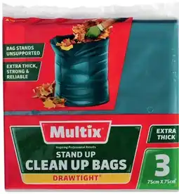 IGA Multix Drawtight Stand‑Up Clean Up Bags offer