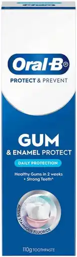 IGA Oral‑B Gum & Enamel Protect Toothpaste Selected Varieties offer
