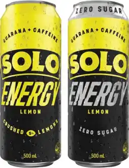 IGA Solo Energy Drink Selected Varieties offer