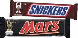 IGA Mars Medium Bars 44-50g or M&M’s 35-49g Selected Varieties offer