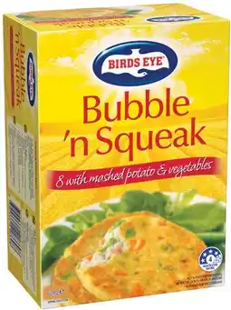 IGA Birds Eye Bubble ‘n Squeak offer