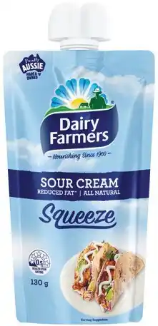 IGA Dairy Farmers Sour Cream Squeeze offer