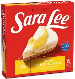 IGA Sara Lee Pudding 475g or Cheesecake 360‑425g Selected Varieties offer