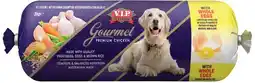 IGA V.I.P. Dog Food Roll Selected Varieties (from the Meat Dept) offer