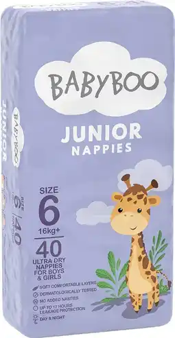 IGA BabyBoo Nappies Selected Varieties offer