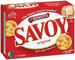 IGA Arnott’s Savoy 225g or Clix 250g Selected Varieties offer