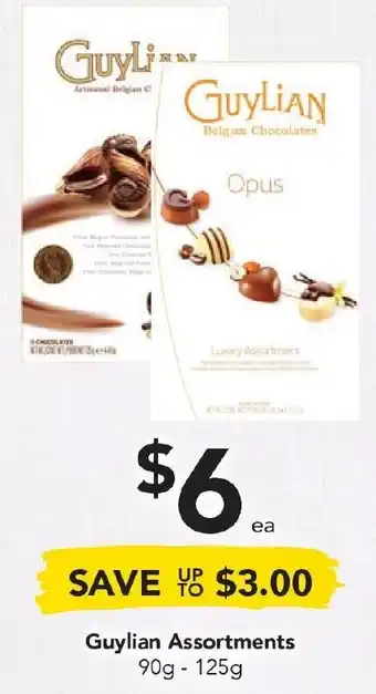 Guylian Assortments 90g-125g