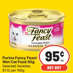 IGA Purina fancy feast wet cat food offer
