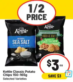 IGA Kettle classic potato chips offer