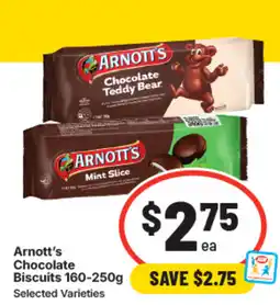 IGA Arnott's chocolate biscuits offer