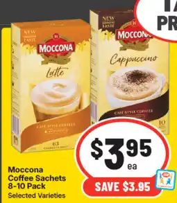 IGA Moccona coffee sachets offer