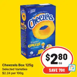 IGA Cheezels box offer