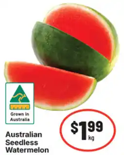IGA Australian seedless watermelon offer