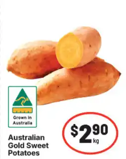 IGA Australian gold sweet potatoes offer