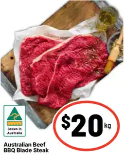 IGA Beef BBQ Blade Steak offer