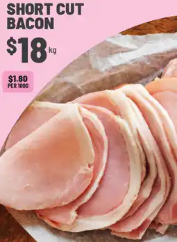 IGA Short cut bacon offer