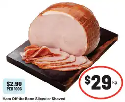 IGA Ham Off the Bone offer
