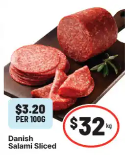 IGA Danish Salami Sliced offer