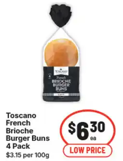 IGA French Brioche Burger Buns offer