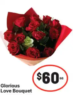 IGA Glorious love bouquet offer