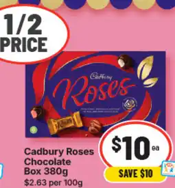 IGA Cadbury roses chocolate offer
