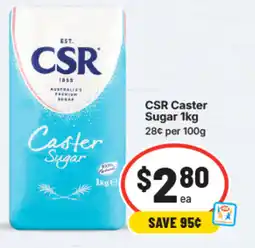 IGA Csr caster sugar offer