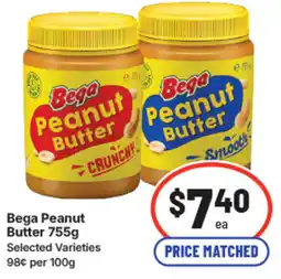 IGA Bega peanut butter offer