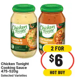 IGA Chicken tonight cooking sauce offer