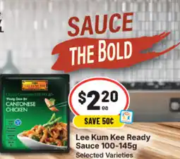 IGA Lee kum kee ready sauce offer