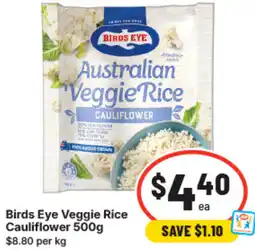 IGA Birds eye veggie rice cauliflower offer