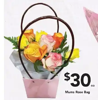 Mums Rose Bag